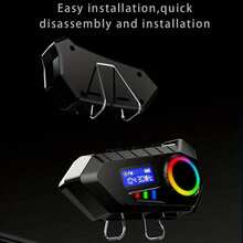 Helmet Wireless Earphones External Integrated Motorcycle Full Helmet Facelift Motorcycle Dedicated Riding Wireless Earphone Car Accessories 1pc Motorcycle Helmet Headphones 1000mAh Long Battery Life HiFi Stereo Intelligent Noise Reduction Voice Control Music All-In-One Riding Ultimate Set, Suitable For Riders Motorcycle Half Helmet Or Full Helmet Accessories - màu đen - Xem 3