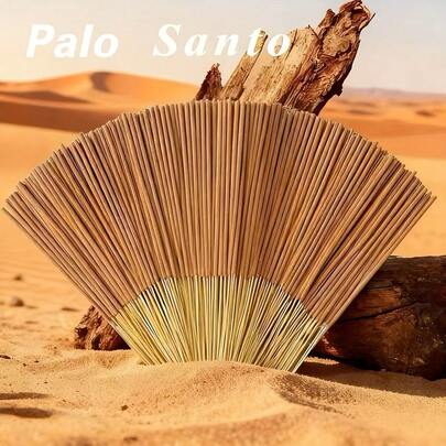 50/100/200支装圣木香棒 - 天然木质香棒，适用于瑜伽、冥想、居家、办公、水疗及节日礼品 - 净化空气 - 水疗放松的理想之选，冥想必备，精美包装，高品质香氛