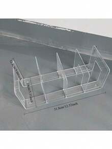 1件儿童鞋子收纳架，鞋盒，粉色和透明色适合婴幼儿，ABS材质，纯粉色和纯透明色，适合婴儿房、儿童房、居家或卫生间入口处的鞋架收纳 - 彩色 - 查看 4