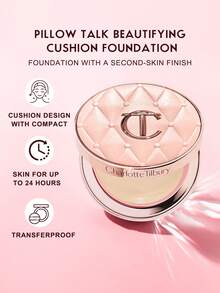 Charlotte Tilbury Pillow Talk Beauty Glow Flawless Airbrush Foundation - 1C Fair 12g/0.4oz - 1C FAIR - View 5