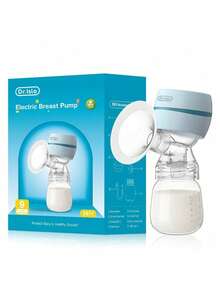 Rechargeable Portable Electric Breast Pump Massager, Silent Operation For Breastfeeding Milk Collection - Multicolor - View 3