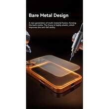Luxury Matte Transparent Electroplated Edge Phone Case Suitable For IPhone 17, 16, 15, 14, 13 Pro Max Plus 17Air With Shock-Absorbing Lens Film And Transparent Back Cover, Anti Drop Protective Case, Minimalist Style, Streamlined Design, High-Quality Protective Case - 藍色 - 查看 4