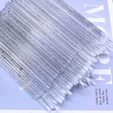 Mollie Lipper 100pcs Removing Swab Crystal Micro Brush Make Up Eyelash Extension Supplies Lashes Accessories Makeup Tools - Multicolor - View 11