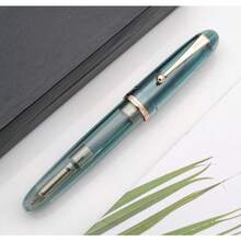 JINHAO 9019 Fountain Pen Dadao Series With High-Capacity Ink Converter Transparent Light Blue Medium Nib 0.7mm - 透明淺藍色+中型筆尖 0.7mm - 查看 5