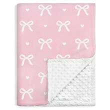 Unisex Baby Blanket, Super Soft Nursery Fleece Blanket, Printed Pattern, Dotted Fleece Backing, Newborn Printed Blanket - Multicolor - View 31