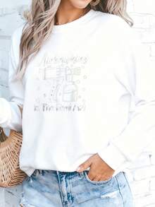 Funny Art Painter Airbrush Real Art Drawing Artist Hoodless Sweahoodless Sweathoodless Sweatshirt - 白色 - 查看 2