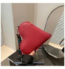 Women's Small Handbag, Heart-Shaped Wristband Bag, Portable Wristband Bag, Lightweight, Good-Looking, Suitable For Giving Gifts To Women During Festivals - Nhiều màu - Xem 9