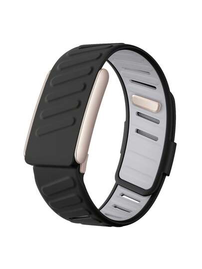 5.0/MG SportFlex - ECG Wristband, Soft Silicone, Waterproof & Sweat-Proof, Compatible With Bluetooth 5.0
