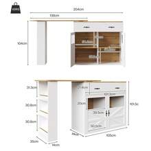 Slide Out Organizer - White + MDF - View 8