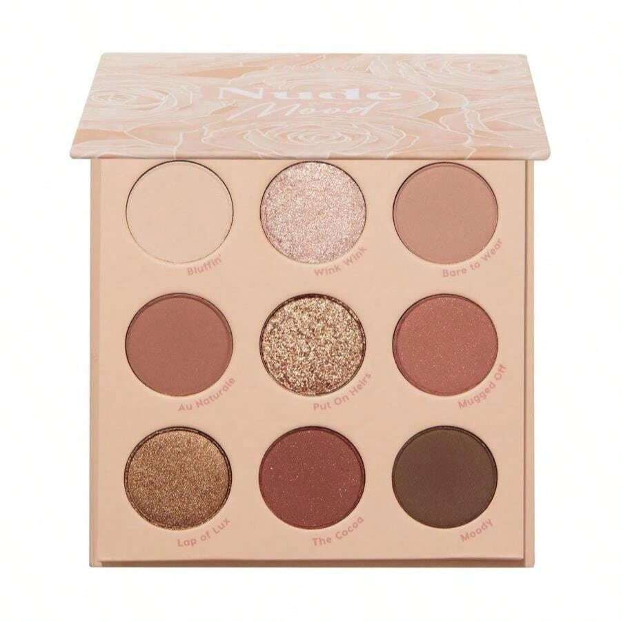 Colourpop Nude Mood Eyeshadow Palette - Brown &Amp; Copper Palette With Metallic And Matte Finishes - High-Pigment Eye Makeup With A Long-Wearing Formula (0.3 Oz) - ColorP - 查看 1
