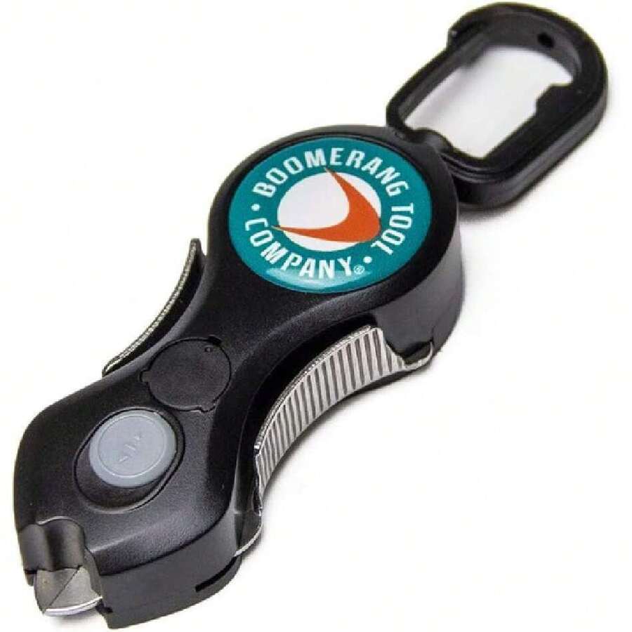 SNIP Fishing Line Cutters With Retractable Tether And Stainless Steel Blades That Cut Braid, Mono And Fluoro Lines Clean And Smooth!,31251108 - 摩卡棕 - 查看 1