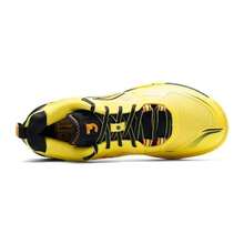 LI-NING Unisex Badminton Shoes, Lightweight, Comfortable, Shock-Absorbing, Casual Sports Shoes AYAV001-2 - Fluorescent Yellow - View 4