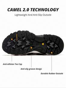 CAMEL CROWN Women's Cross-Country Hiking Shoes, Summer New Breathable Wading Men's Non-Slip Outdoor Hiking Shoes Beach Hiking Shoes - Black - View 3