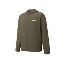 Adidas Casual Versatile Woven Jacket, New Unisex Sporty Casual Jacket - Olive Green - View 1
