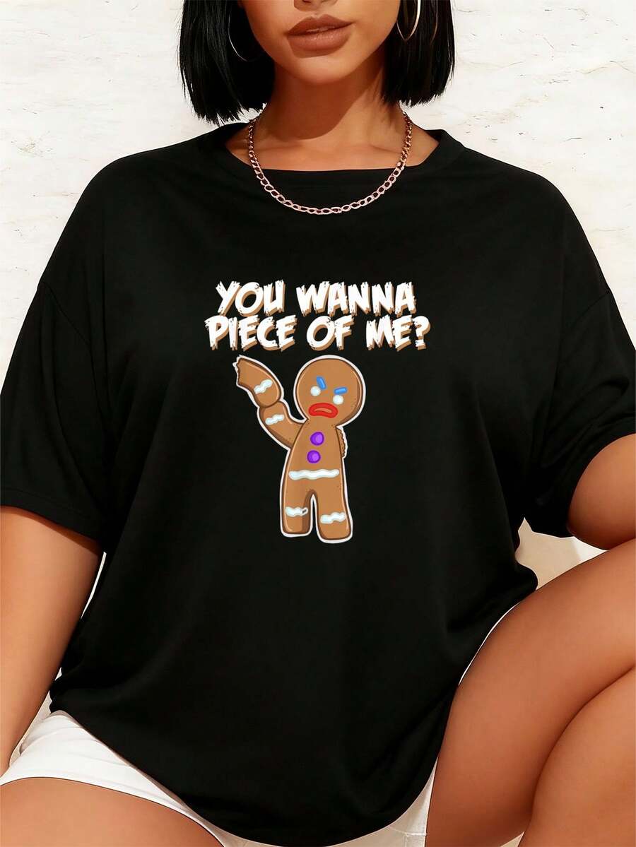 Women T-Shirts - Black - View 1