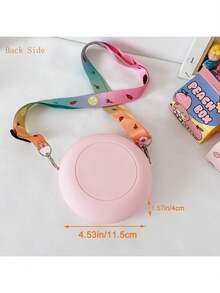 Cute Donut-Shaped Wallet, Perfect For Birthday Gifts, Christmas Presents And Party Favors - Multicolor - View 4