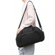 3-In-1 Waterproof Sports Backpack/Sports Bag For Gym And Travel - Màu đỏ tím - Xem 4
