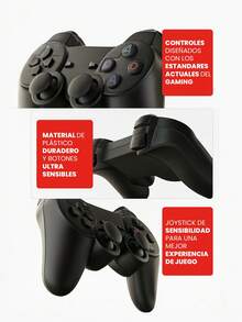 Consola Retro GameStick con 20,000 juegos 128 Gb 4K  +  2 Controles inalámbricos - Negro - Ver 5