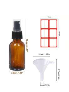 60ml Mini Glass Spray Bottles, Small Spray Bottle,Mini Spray Bottle,Spray Bottle For Hair,Empty Small Spray Bottles With Funnel , Fine Mist For Hair, Travel, Plants, Cleaning Solutions And Skin Care, And Reusable.Perfect As A Travel Spray Bottle.