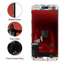 RHOT 适用于 6/6S/6 Plus/6s Plus 的白色液晶显示屏；适用于 7/7 Plus/8/8 Plus 的液晶触摸屏组件；液晶显示屏数字化仪组件更换零件 - White - 查看 5