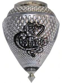 Shelby Cobra - Juego de 3 tapas giratorias de plástico duradero para niños, punta de metal fabricada en México, Trompo Mexicano Shelby Cobra Plastico Durable y Punta de Metal (paquete de 3 colores - 1 - Ver 2