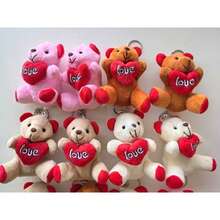 Kit Of 3/6/12 Teddy Bear Keychains, Ideal For Gifts, Resell Sk-2 - 彩色 - 查看 3