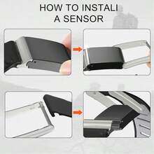 5.0/MG SportFlex - ECG Wristband, Soft Silicone, Waterproof & Sweat-Proof, Compatible With Bluetooth 5.0 - Dark Grey - View 4