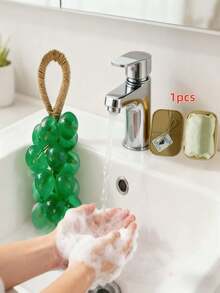 1pc Dopamine Grape Soap, 7 Colors Portable Hand Beauty Cleansing Soap, Grape Scented Soap - Hand Repair Savior For Dry, Rough Skin In Autumn/Winter, 3-In-1 Hand Wash Soap To Keep Hands Clean, Lightly Scented, And Maintain Soft Skin - Multicolor - View 17