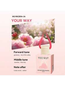 1支8毫升车载空气清新剂，可爱车载香氛扩散器，家居香氛，也适用于衣柜，室内外除臭增香，女士爱车装饰，持久留香，高品质产品，适合作为女士礼物、母亲节礼物和情人节礼物。 - 彩色 - 查看 9