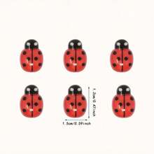 6 món đồ trang trí xe hơi hình bọ rùa - Phụ kiện xe hơi vui nhộn cho gương chiếu hậu hoặc bảng điều khiển, thiết kế bọ rùa sống động - bọ rùa - Xem 7