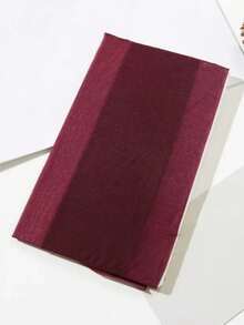 1pc Women's Wine Red Stockings, Suitable For Everyday Wear Christmas Gift  Fabric    None - 黑色 - 查看 5