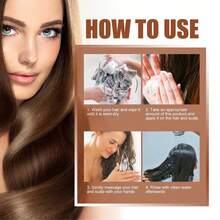 EELHOE 买一送一，120毫升香蕉油护发素，保湿修护，修复干枯毛躁秀发，柔顺丰盈。 - 棕色 - 查看 6