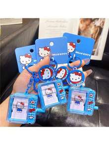 Móc khóa máy hoạt hình phát sáng hình trái tim Sanrio Hello Kitty - Móc khóa đèn nhấp nháy hoạt hình dễ thương chính thức, Thiết kế hiệu ứng ánh sáng hình trái tim và hiệu ứng hoạt hình, Chất liệu ABS bền bỉ với móc khóa chắc chắn, Phụ kiện nhân vật dễ thương cho túi xách, chìa khóa, điện thoại, Mặt dây chuyền đèn LED sáng tạo, Quà tặng hoàn hảo cho các cô gái tuổi teen hâm mộ Sanrio, Móc khóa đồ chơi trang trí độc quyền xuyên biên giới của SHEIN - Nhiều màu - Xem 7