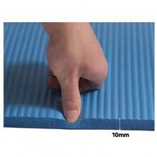 10MM Thick EVA Yoga Mats Anti-Slip Sport Fitness Mat Blanket For Exercise Yoga Pilate Gymnastics Mat Fitness Equipment Floor Work - Z007-1藍色(10MM) - 查看 8