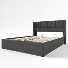 Bed Bases & Foundations - Grey + Linen + 180cm*200cm - View 6