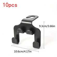 Car Headrest Hook, 2-In-1 Multi-Functional Hook, Versatile Car Seat Organizer And Rear Seat Phone Stand With Secure Grip, Heavy-Duty Hanging Solution For Handbags, Wallets, Grocery Bags And Backpacks, Space-Saving Interior Accessory For Family Road Trips, Kids And Baby Gear, Commuter Convenience, Hands-Free Device Holder, Spill-Preventing Design For Drinks And Snacks, Ideal Gift For Halloween Thanksgiving Christmas Travel And Holiday Driving Essentials