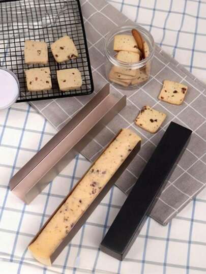 2pcs/1pc Non-Stick U-Shaped Cookie Baking Mold For Perfect Cranberry, Strawberry, And Biscuit Desserts - Carbon Steel Bakeware, Uncharged - Ideal For Sweet Treats And Biscuit Baking