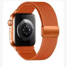 Pulseira Tecelagem nylon com Fecho irmã Compativel para Apple watch 11 10 46mm 42mm serie 11 10 9 8 7 5 6 4 3 Se 38/40/41/42/44/45 - Multicolorido - Visão 16