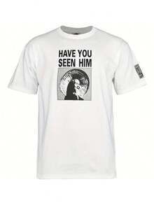 Powell Peralta Animal Chin Have You Seen Him T-Shirt, White, Large - 白色 - 查看 1