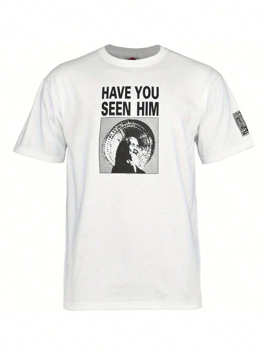 Powell Peralta Animal Chin Have You Seen Him T-Shirt, White, Large - 白色 - 查看 1