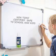 12 Pack Whiteboard Cleaner Spray Bottle 8.5oz Dry Erase Board Surface Cleaner White Board Cleaning Spray Removes Stubborn Marks From Chalkboard,12