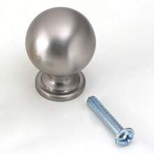 1pc Gold Single Hole Round Knob Hook Suitable For Cabinet - Multicolor - View 4