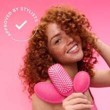 WET BRUSH, Detangling Comb, Black, Cepillo Desenredante, Desenreda Todo Tipo de Cabello, Diseño Ergonómico, Tecnología WaveTooth, Cepilla Fácil y Adiós Nudos, Color(Rosado) - Multicolor - Ver 8