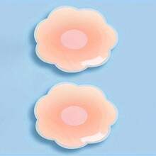2/10PCS NudeFit Silicone Cat Ear Shaped Seamless Nipple Covers,Silicone Breast Patches, Invisible Breast Patches, Reusable, Seamless Invisible Self-Adhesive Anti-Bulge Breast Patches, Women's Underwear And Accessories,Silicone Adhesive Calf Pads,Nipple Covers For Women,Nipple Covers,Pasties,Pasties Nipple Covers,Nipple Pads,Nippies,Nipple Cover,Nipple Pasties, Nipple Cover,Silicone Nipple Covers Reusable,Breast Enhancement,Breast Enhancement Patch,Push Up Pads,Silicone Nipple Covers,Reusable Nipple Covers For Women,Cakes Nipple Cover,Hydrogel Nipple Pads,Nipple Tape,Nipple Cover,Silicone Nipple Covers Reusable,Nippies Nipple Cover,Boob Tape,Wedding,Pesoneras De Mujer,Boob Tape For Summer,Sticky Bra Vestidos De Mujer,Sticky Push Up Bra For Women,Sticky Bra Push Up,Push Up,Breast Lift,Push Up Sticky Bra,Gym Accessories,Swim For Girl,Lingerie,Anti-Chafing Silicone Bra Petals, Invisible Waterproof Nipple Cover Boob Pads, Super Thin & Seamless - 膚色 - 查看 10