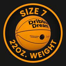 Silent Basketball | Superior Bounce, Soft-Touch Material, And Noiseless Performance | Indoor Activity Gifts | The Perfect Holiday Gift. - 橘色 - 查看 1