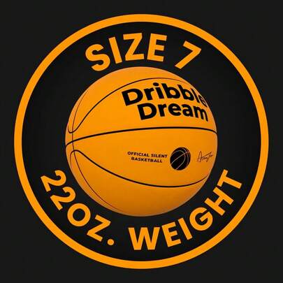 Silent Basketball | Superior Bounce, Soft-Touch Material, And Noiseless Performance | Indoor Activity Gifts | The Perfect Holiday Gift.