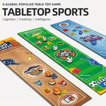 桌面足球、篮球、保龄球游戏 - 多功能互动桌面玩具，适合男孩，家庭聚会适用 - 彩色 - 查看 11