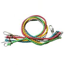 Dây chun chắc chắn có móc đôi dài 78,74 inch/39,37 inch dùng để buộc đồ trong cốp xe, dây buộc ngoài trời, dây chun co giãn di động, dây phơi quần áo - Chống trượt, đường kính dây khoảng 11,5mm, dây buộc hành lý, phù hợp cho SUV/ô tô/xe máy | Dây sắp xếp đồ đa năng cho ghế sau và cốp xe (màu ngẫu nhiên) - Chất liệu polyester, có dây rút, dây sắp xếp đồ trong cốp | Dây trang trí | Dây bền, phụ kiện cốp xe - Nhiều màu - Xem 8
