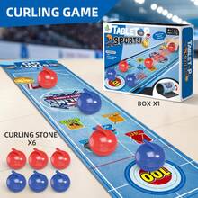 桌面足球、篮球、保龄球游戏 - 多功能互动桌面玩具，适合男孩，家庭聚会适用 - 彩色 - 查看 15