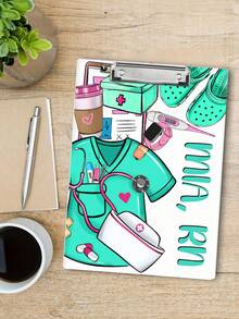 1 chiếc kẹp tài liệu y tá cá nhân hóa theo yêu cầu với thiết kế chủ đề y tế dễ thương, tên và họa tiết tùy chỉnh, thích hợp làm quà tặng Ngày Y tá, quà sinh nhật, quà tốt nghiệp ngành điều dưỡng, phù hợp cho y tá và nhân viên y tế, thích hợp cho nơi làm việc, bệnh viện, phòng khám, quà tặng cá nhân hóa, trang trí ngày lễ, có 6 màu để lựa chọn, trang trí văn phòng, tự làm. - Nhiều màu - Xem 16
